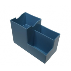 Μολυβοθήκη, μπλε, Υ10x15x7 εκ.